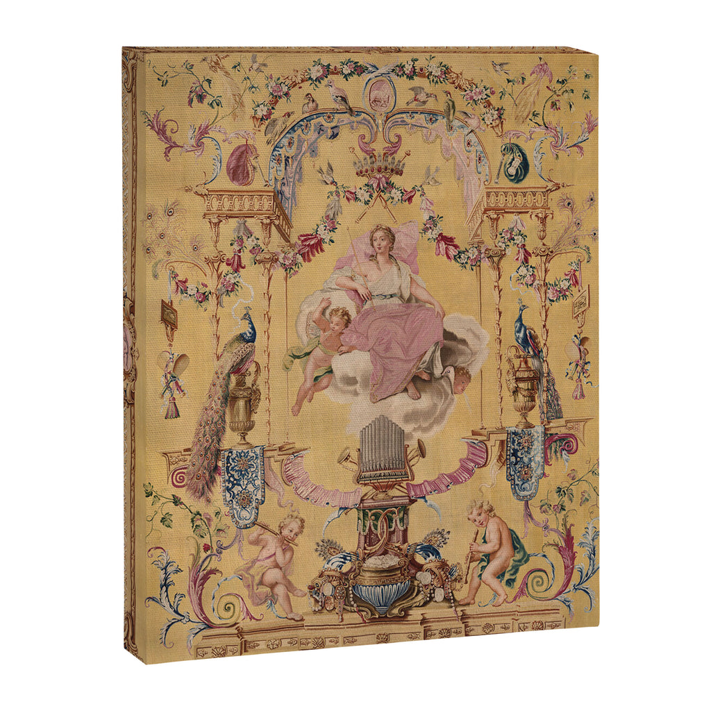 Antique 18th Century 'Portal of the Gods' French Gobelin Tapestry Canvas Print Gallery Image 6