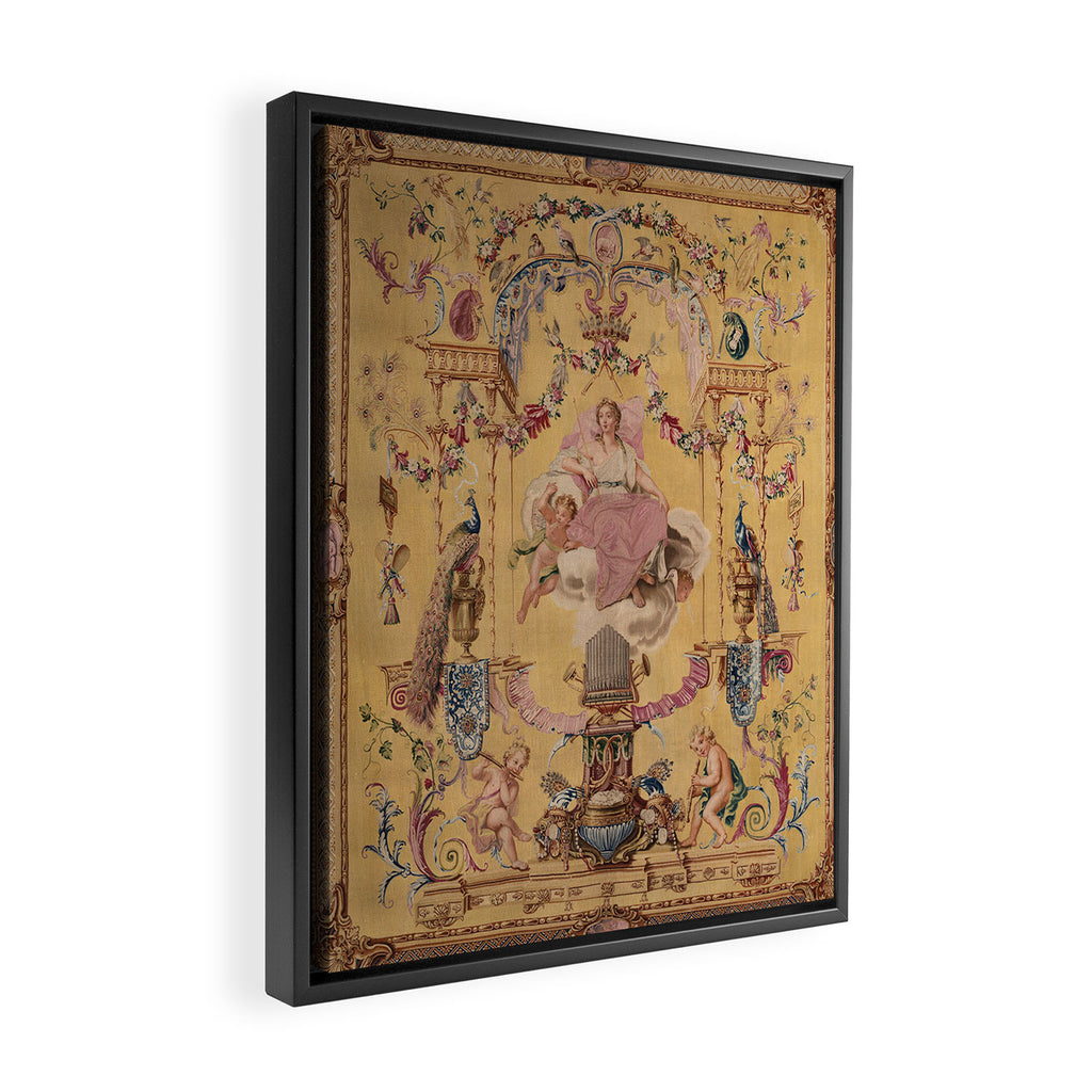 Antique 18th Century 'Portal of the Gods' French Gobelin Tapestry Framed Canvas Print Gallery Image 2