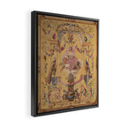 Antique 18th Century 'Portal of the Gods' French Gobelin Tapestry Framed Canvas Print Gallery Image 2