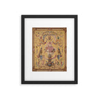 Antique 18th Century 'Portal of the Gods' French Gobelin Tapestry Framed Art Print Gallery Image 5