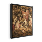 Antique 18th Century Romantic Goddess Aphrodite Parisian Tapestry Framed Canvas Print Gallery Image 2
