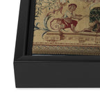 Antique 18th Century 'Saturn' French Tapestry Framed Canvas Print Gallery Image 3