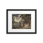 Antique 18th Century 'Venus and Adonis' Flemish Tapestry Framed Art Print Gallery Image 5