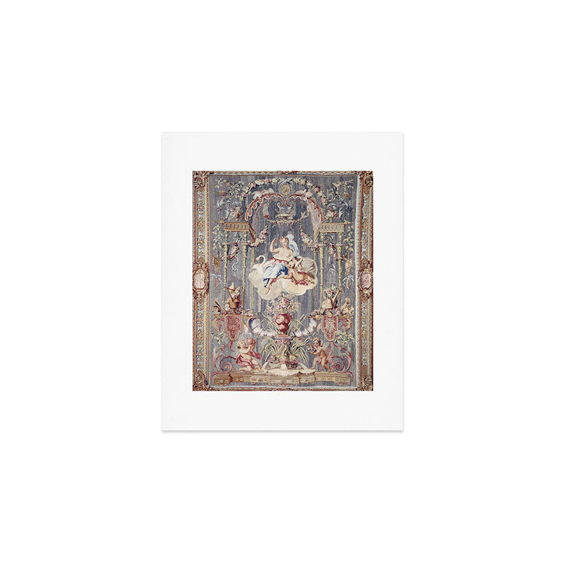 Antique 18th Century 'Venus' French Gobelins Tapestry Art Print Gallery Image 1
