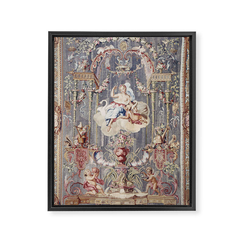 Antique 18th Century 'Venus' French Gobelins Tapestry Framed Canvas Print Gallery Image 6