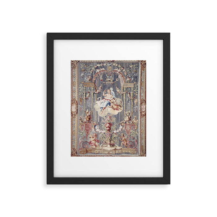 Antique 18th Century 'Venus' French Gobelins Tapestry Framed Art Print Gallery Image 1