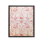 Antique 1900 Neoclassical French Chateau Toile de Jouy Framed Canvas Print Gallery Image 6
