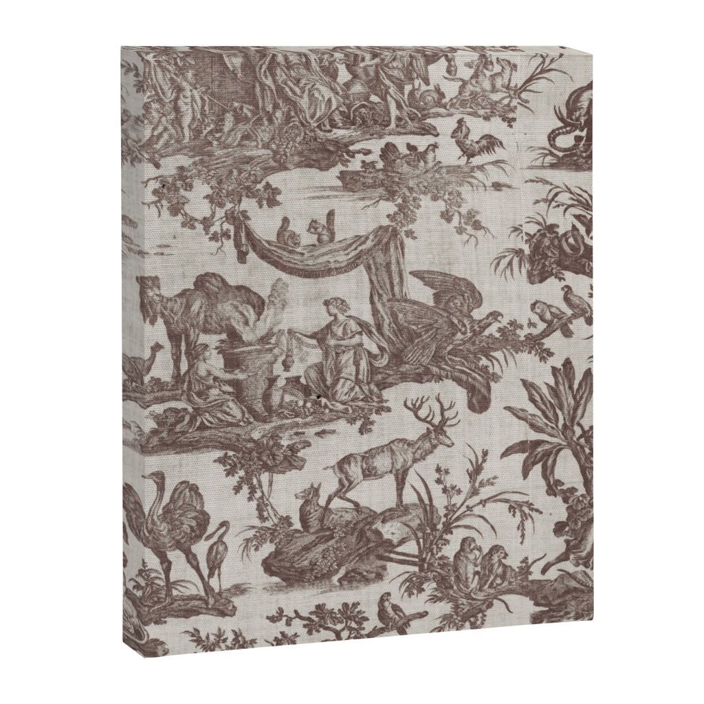 Antique 19th Century Exotic Animals French Tapestry Canvas Print Gallery Image 8