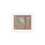 Antique 19th Century French Aubusson Landscape Tapestry with Swan Art Print Gallery Image 1