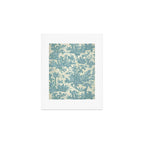Antique 19th Century French Chateau Toile de Jouy Art Print Gallery Image 1