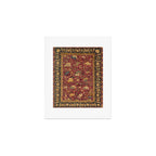 Antique Animal Jungle Persian Oriental Rug Art Print Gallery Image 1