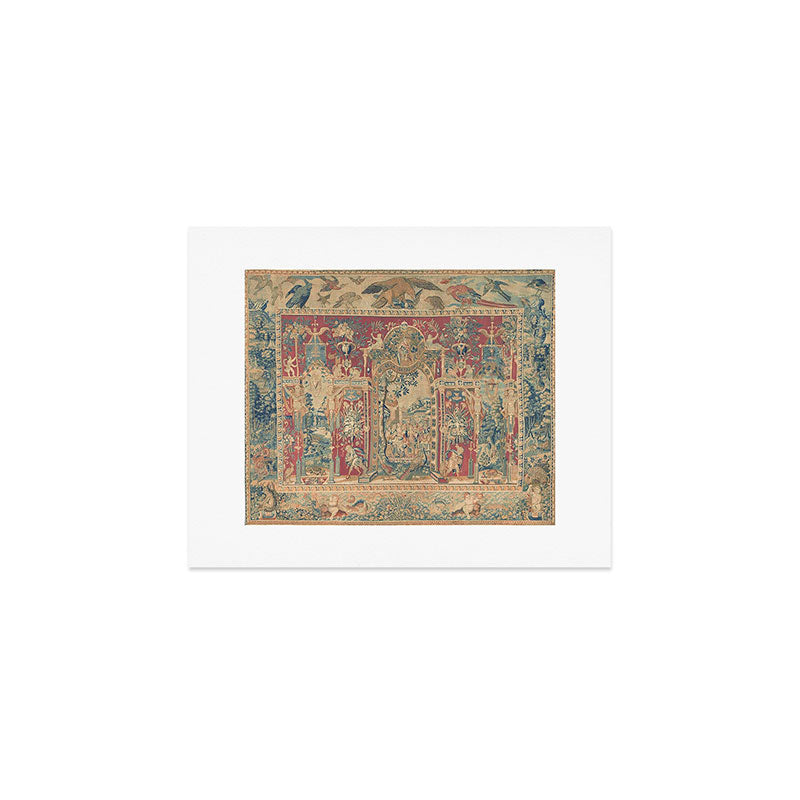 Antique Antwerp Grotesques Tapestry 16th Century  Art Print Gallery Image 1