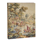 Antique Aubusson Louis XV French Tapestry Canvas Print Gallery Image 6