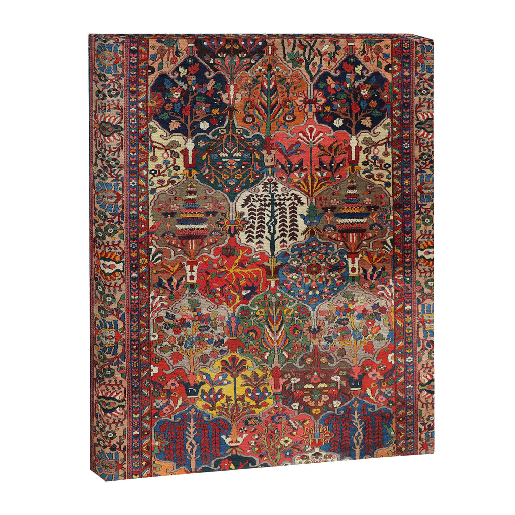 Antique Bakhtiari Oriental Jewel Persian Carpet Canvas Print Gallery Image 6