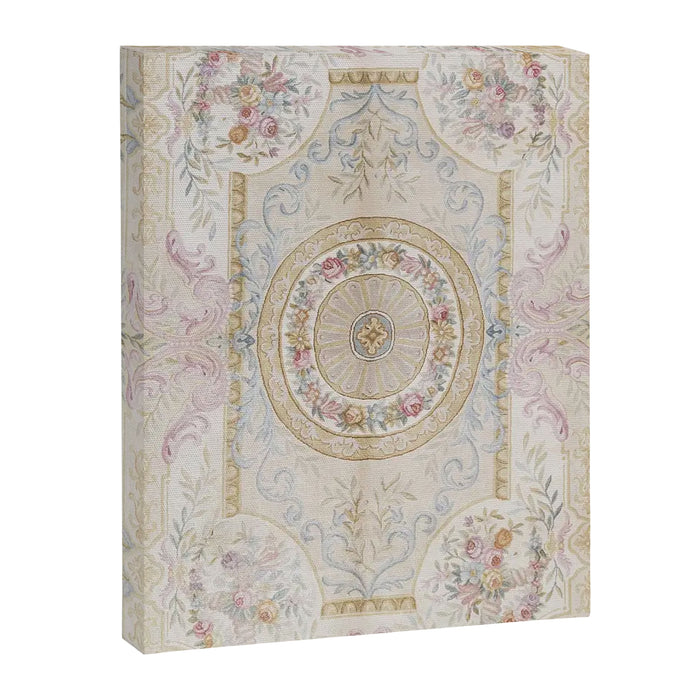 Antique French 17th Century Aubusson Savonnerie Canvas Print Gallery Image 1