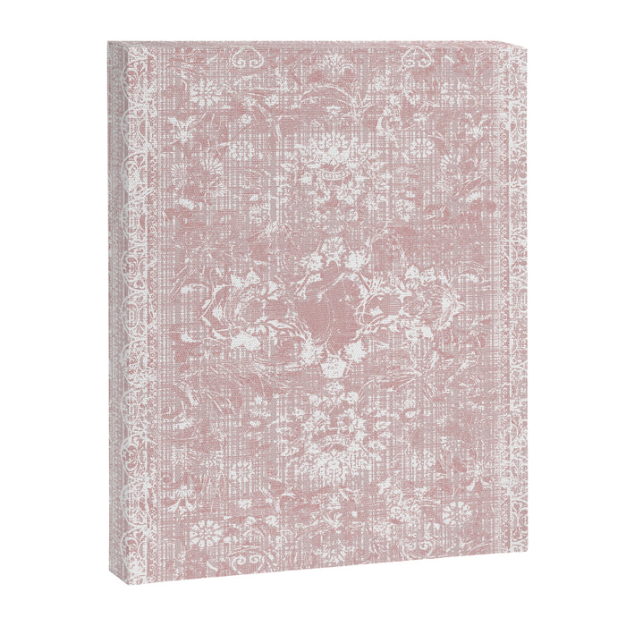 Antique French Oriental Faded Rose Canvas Print Gallery Image 1