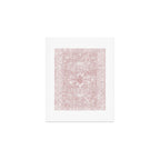 Antique French Oriental Faded Rose Art Print Gallery Image 1
