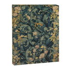 Antique French Verdure Secret Forest Garden Tapestry Canvas Print Gallery Image 6