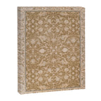 Antique Indian Savonnerie Caramel Beige Canvas Print Gallery Image 6
