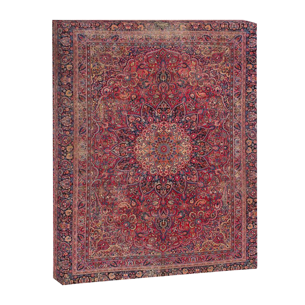 Antique Kashmar Persian Rose Red Canvas Print Gallery Image 6