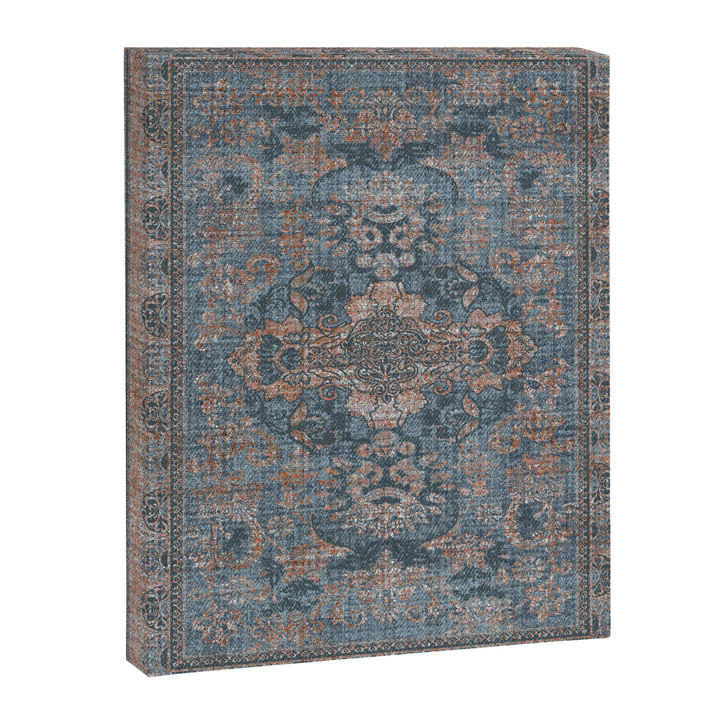Antique Oriental Persian Blue Rust Canvas Print Gallery Image 6