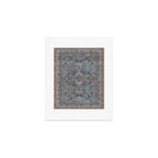 Antique Oriental Persian Blue Rust Art Print Gallery Image 1