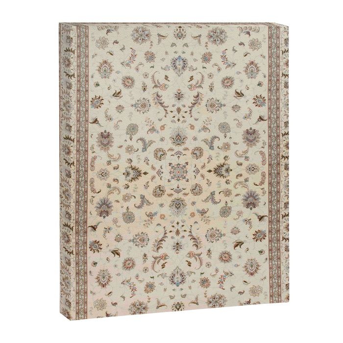 Antique Persian Delicate Ivory Cream  Canvas Print Gallery Image 1