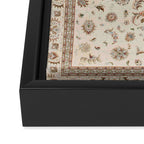 Antique Persian Delicate Ivory Cream  Framed Canvas Print Gallery Image 3