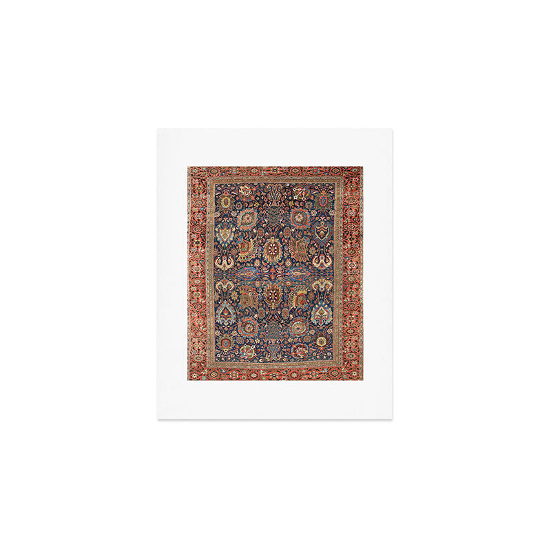 Antique Persian Sultanabad  Art Print Gallery Image 1