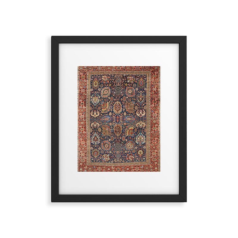 Antique Persian Sultanabad  Framed Art Print Gallery Image 5
