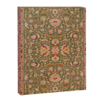Antique Portuguese Needlepoint Rose Green Pattern Canvas Print Gallery Image 6