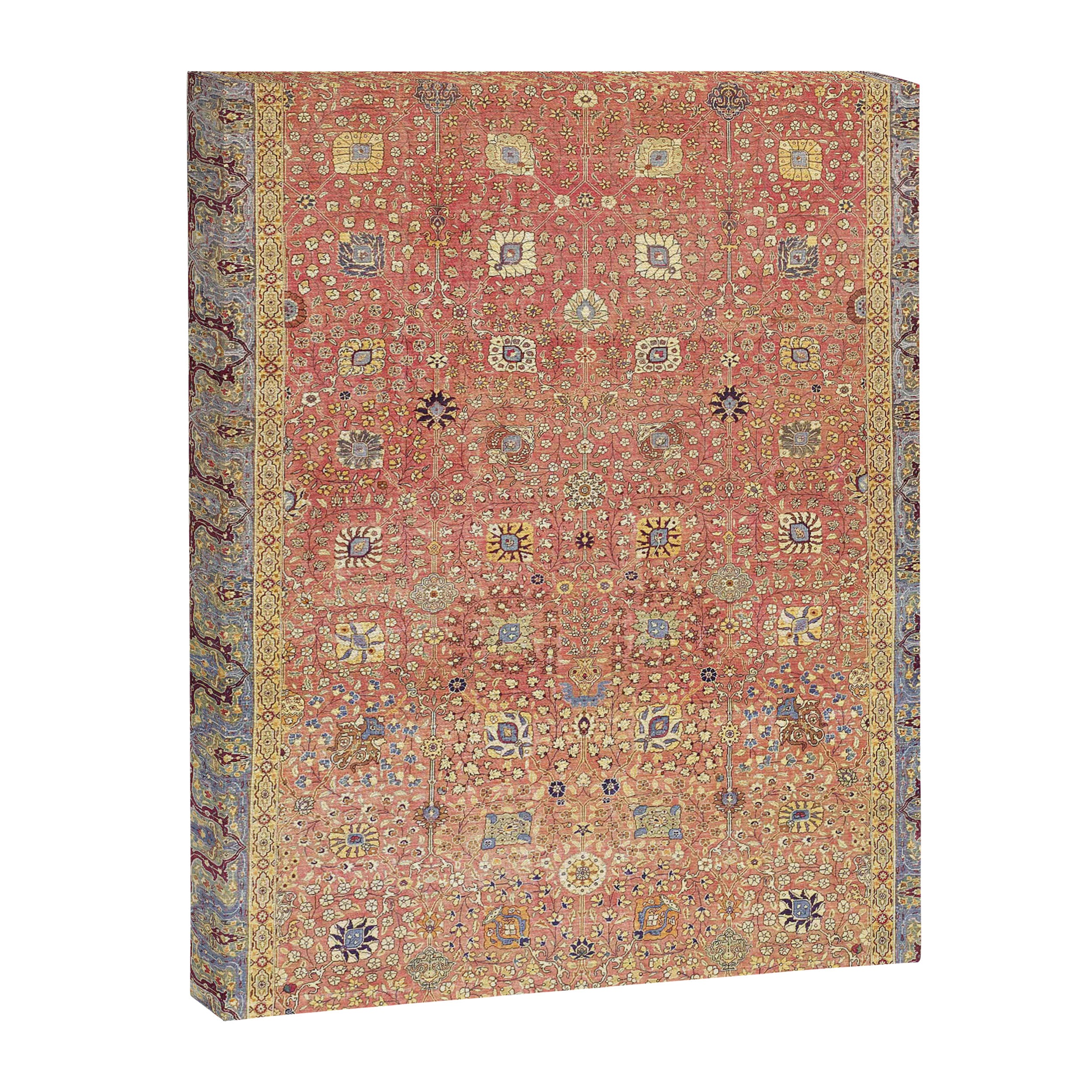 Antique Turkish Coral Koum Kapi  Canvas Print Gallery Image 6