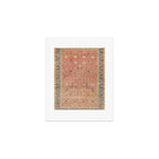 Antique Turkish Coral Koum Kapi  Art Print Gallery Image 1