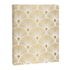 Art Deco Gold & White Gatsby Pattern Canvas Print Gallery Image 8