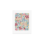 Blooming Cottage Garden Boho Floral Art Print Gallery Image 1