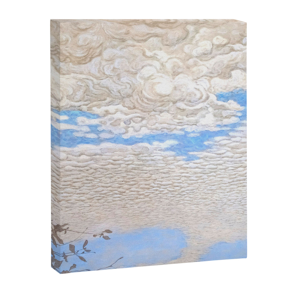 Bror Lindh Swedish Winter Sky Canvas Print Gallery Image 6