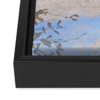 Bror Lindh Swedish Winter Sky Framed Canvas Print Gallery Image 3