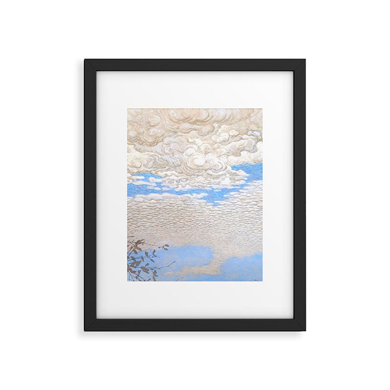 Bror Lindh Swedish Winter Sky Framed Art Print Gallery Image 5