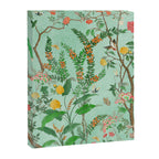 Chinoiserie Aqua Mint Floral Garden Fresco Canvas Print Gallery Image 6