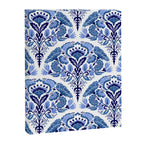 Chinoiserie Damask Porcelain Pattern Canvas Print Gallery Image 8