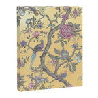 Chinoiserie Golden Gilt Peacock Peony Garden Canvas Print Gallery Image 8