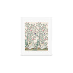 Chinoiserie Lemon Fresco Floral Garden Birds Oriental Botanical Art Print Gallery Image 1