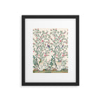 Chinoiserie Lemon Fresco Floral Garden Birds Oriental Botanical Framed Art Print Gallery Image 5