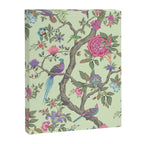 Chinoiserie Mint Green Pastel Fresco Floral Garden Birds Oriental Botanical Canvas Print Gallery Image 8
