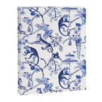 Chinoiserie Monkey Jungle Botanical Toile de Jouy Art Canvas Print Gallery Image 8