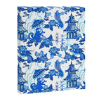 Chinoiserie Monkey Umbrella Pagodas Canvas Print Gallery Image 8