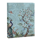 Chinoiserie Peacock Heron Floral Garden & William Morris Art Canvas Print Gallery Image 6