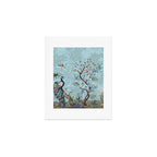 Chinoiserie Peacock Heron Floral Garden & William Morris Art Art Print Gallery Image 1