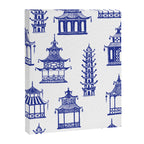Chinoiserie Temple Pagodas Canvas Print Gallery Image 8