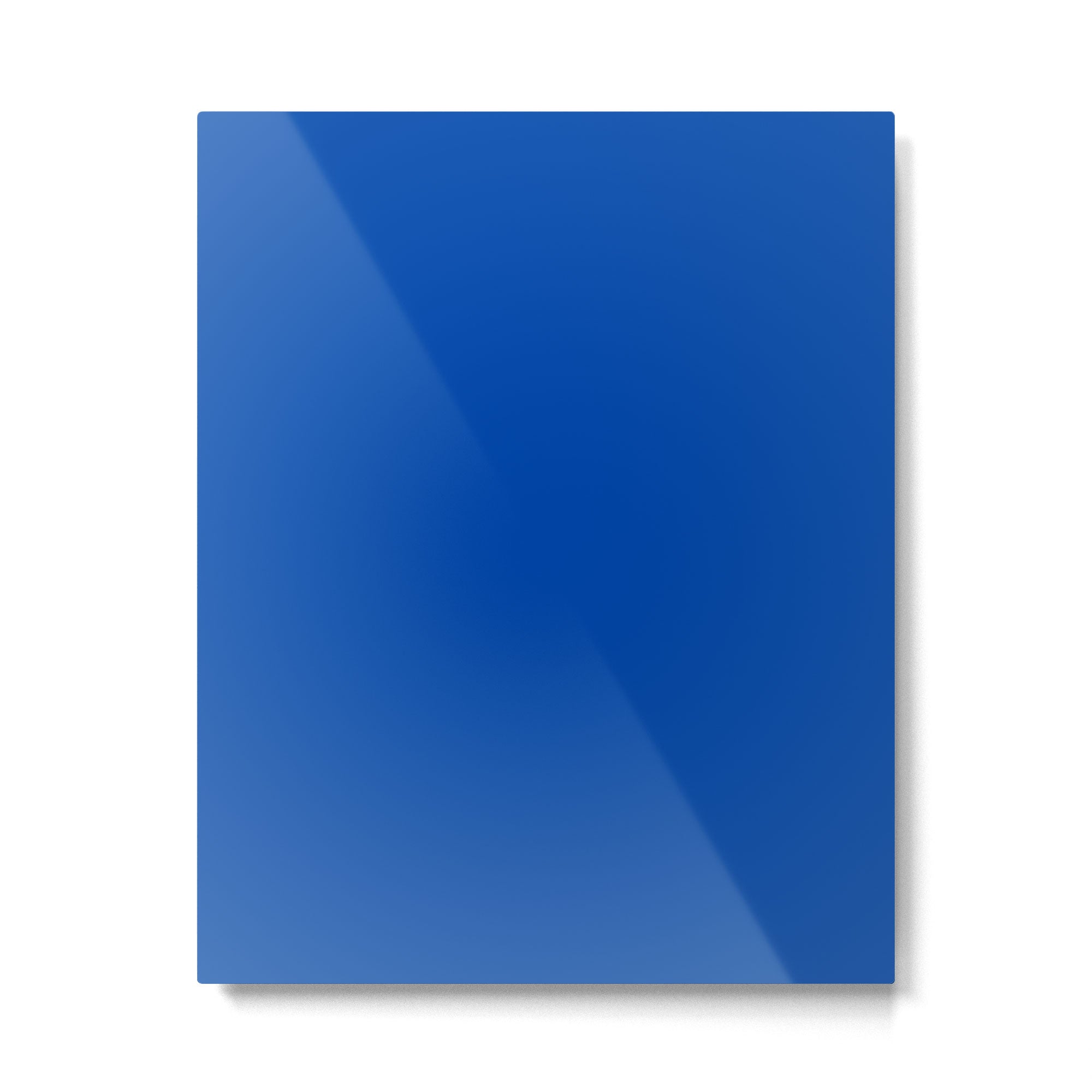 Cobalt Blue Solid Color Metal Print Gallery Image 6
